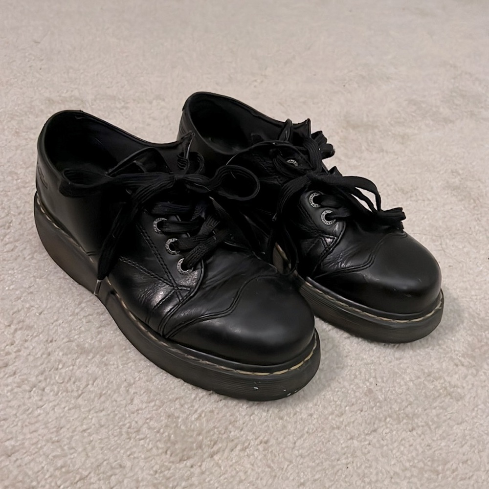 vintage doc martins, black, men’s size 9, women’s 10.5